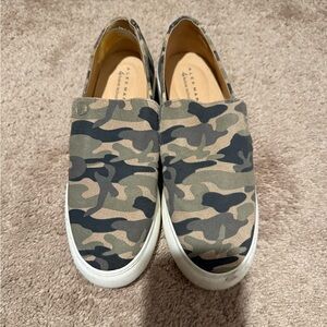 Alex Marie Camouflage Slip-On Shoes